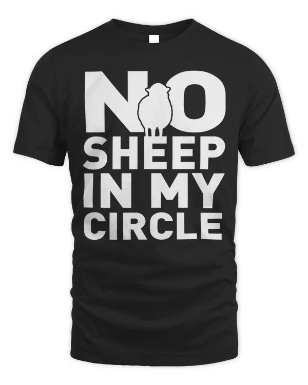 Sheep Lamb No Sheep In My Circle 213 Ewe Sheeps