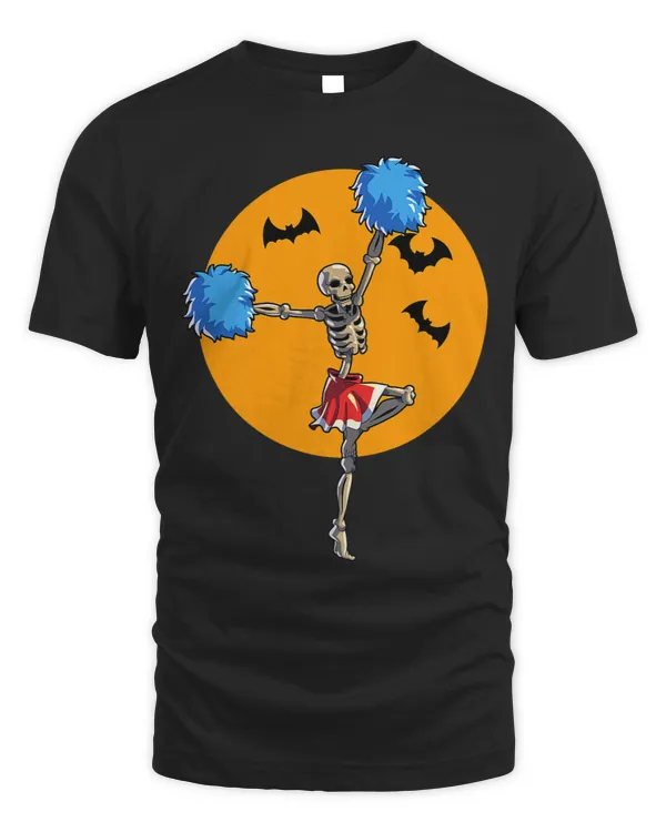 Skeleton Skulls Cheerleading Skeleton Halloween Cheer Skeleton Cheerleader 1 Skull