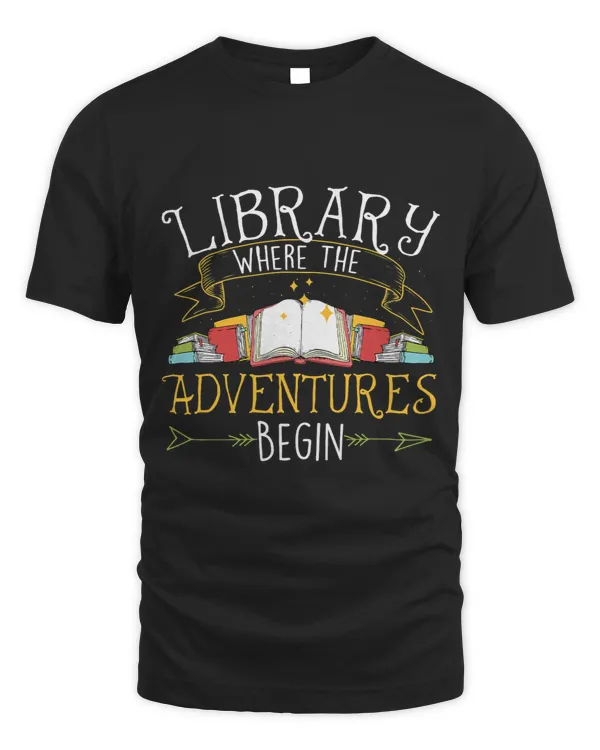 Reading Book Library Where The Adventures Begin Librarian Book Reader