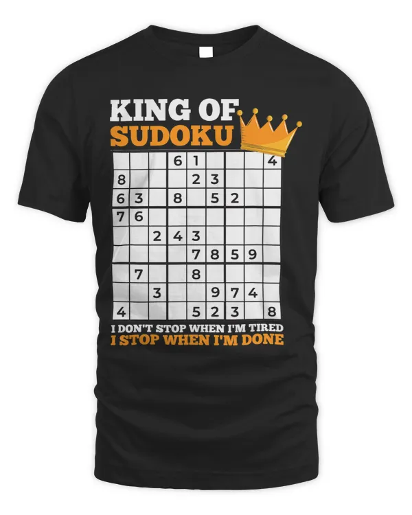 Mens Sudoku Puzzle Solving Design for a Sudoku Master