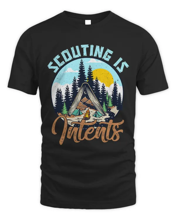 Scouting Is Intents Scout Funny Camping Hiking OutdoorLife