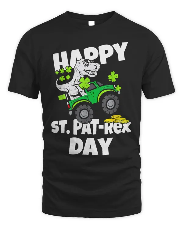 happy st pat t rex day cute dinosaurus st patricks day