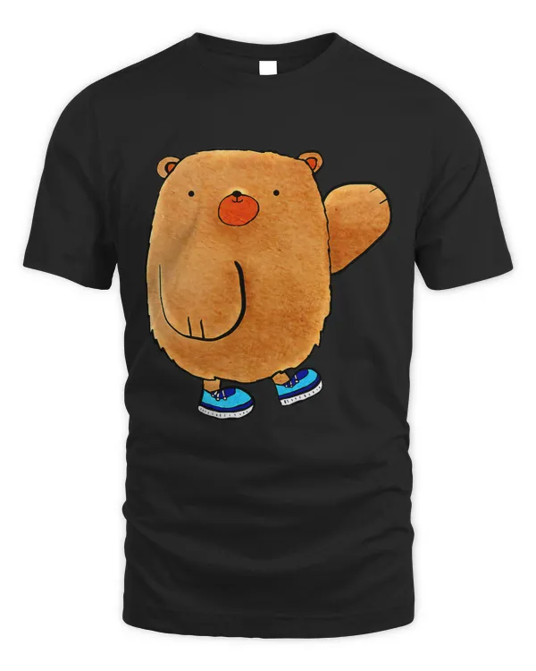 Cute Bear Illustration Cartoon Adorable Bear Classic 3