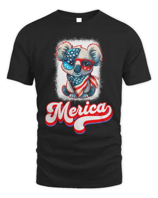 4th Of July Patriotic Koala Bear Merica