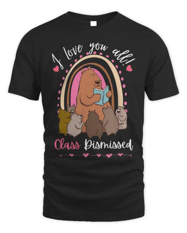 Cute Teacher Bear Last Day of School Graduation