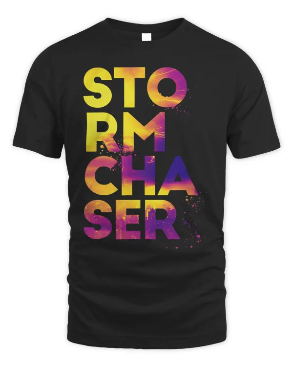 Stormchaser and Tornado Hunters Typographic Style