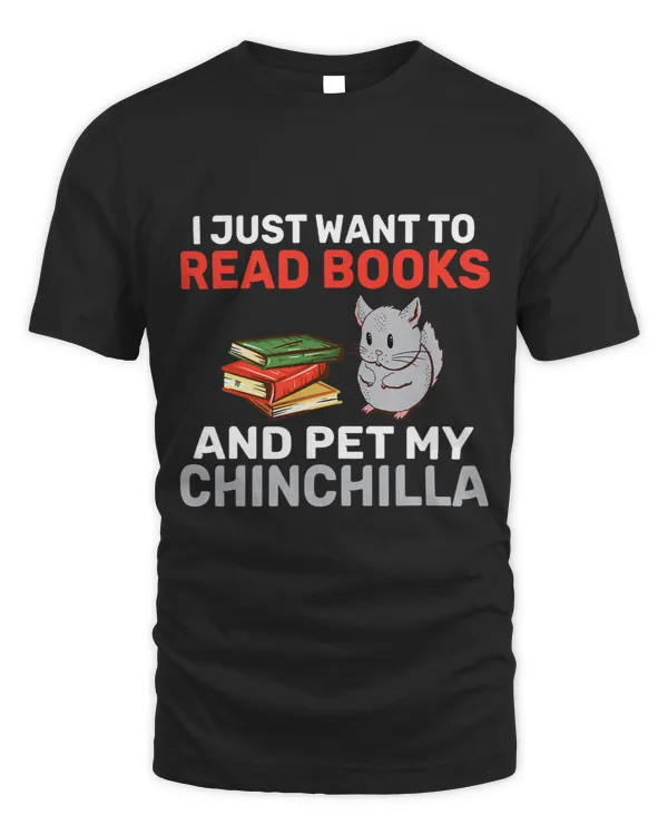 Reading Book I just want to read Books and pet my Chinchilla Owner Reader