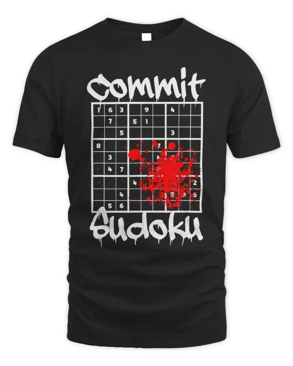 Reading Book Commit Sudoku Funny Puzzle Pun Math Book Game Joke Design Reader