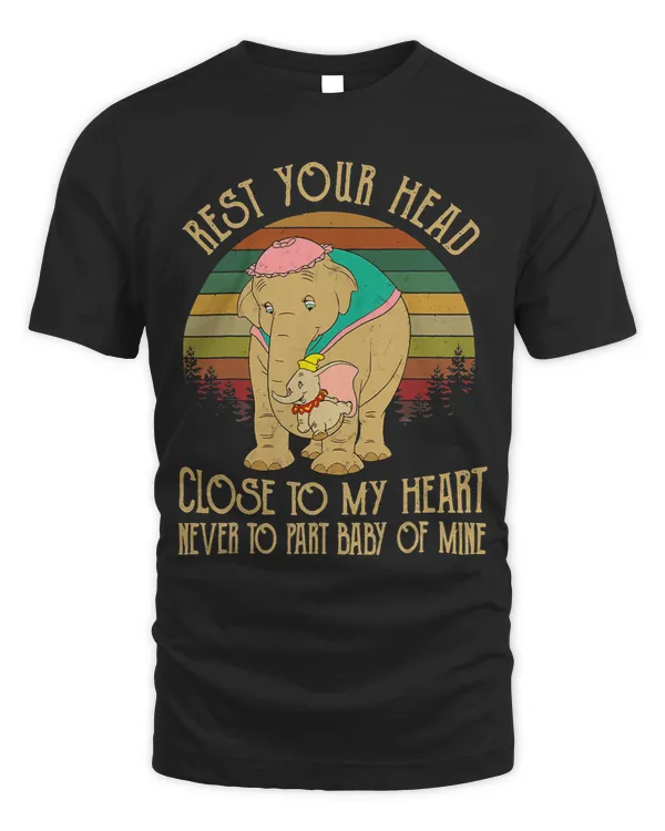 Elephant and Dumbo Mother Rest