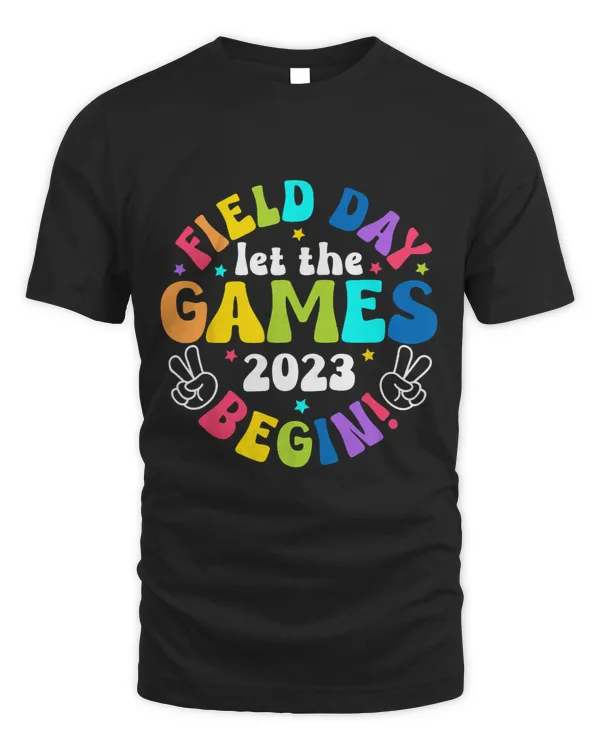 Field Day Let Games Start Begin Kids Boys Girls Teachers