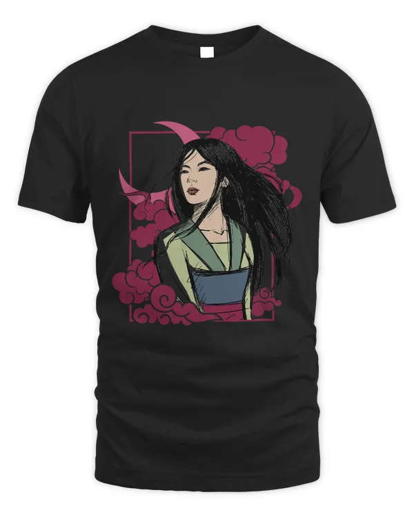 Disney Mulan Moon Portrait Front And Back