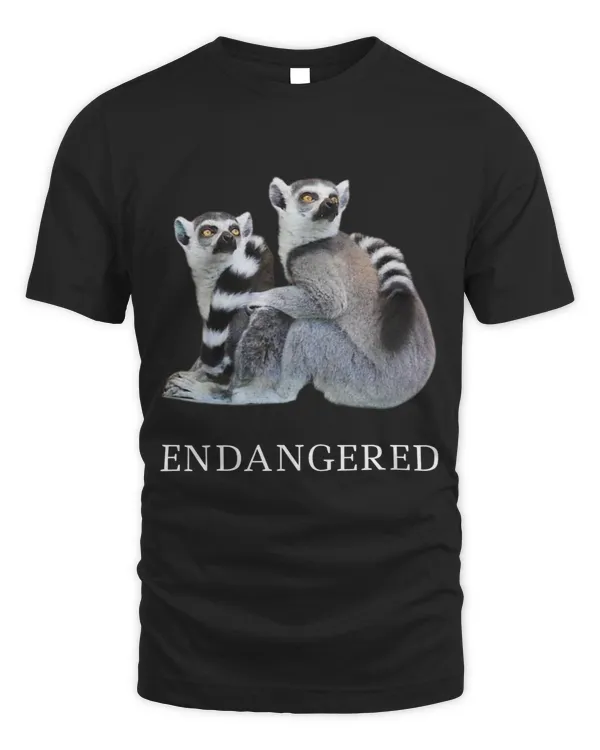 Endangered Animal Species Ringtailed Lemur