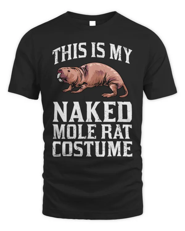 Funny Naked Mole Rat Costume Gift Men Women Cool African Rat 1