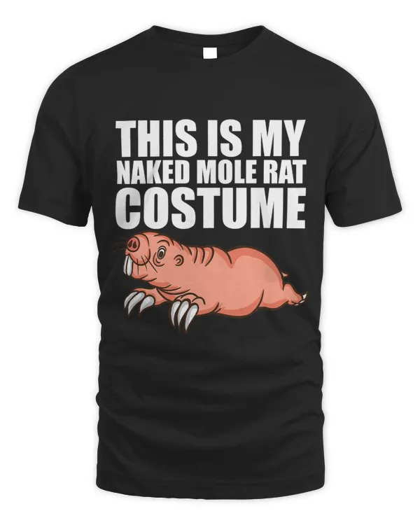 Funny Naked Mole Rat Costume Gift Men Women Cool African Rat