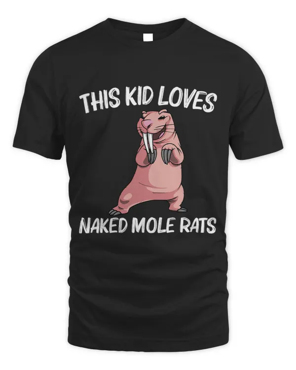 Funny Naked Mole Rat For Kids Boys Africa Tanzania Rodent