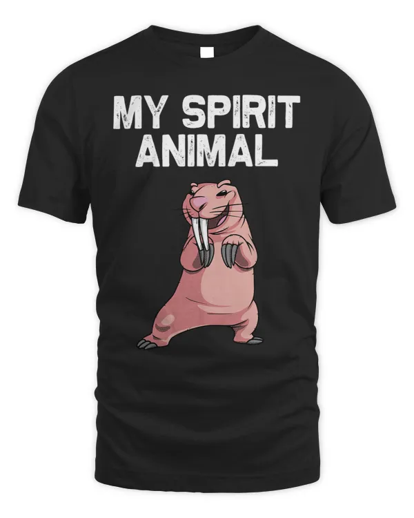 Funny Naked Mole Rat Gift For Men Women Cool Spirit Animal4