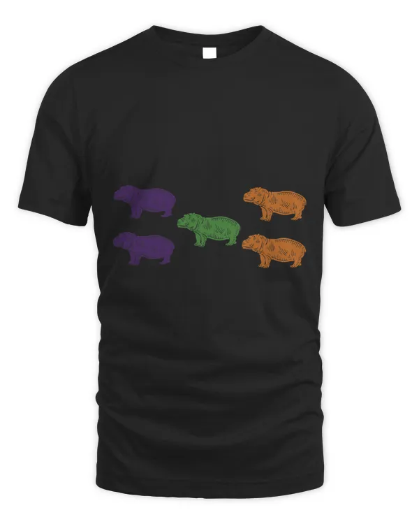 Cute Hippos Outfit Love Hippo