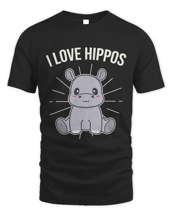 I Love Hippos Hippopotamus