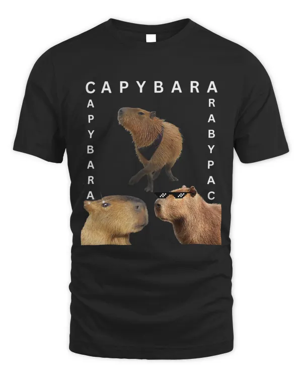 Funny Capybara Photo Rodent Animal Lover OK Pull Up Cappy