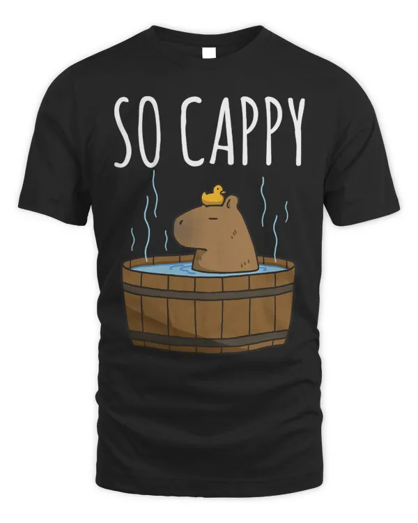 Funny Capybara Rodent Dont Worry Capy Retro Sunset Vintage 1