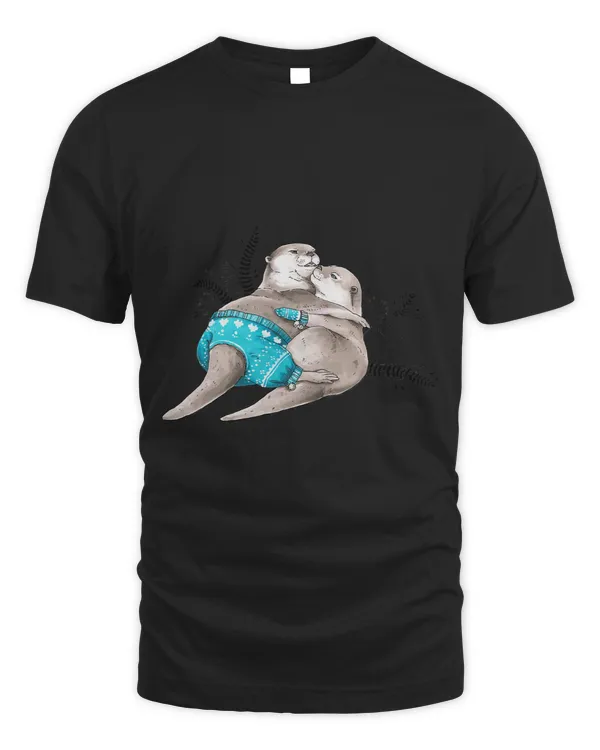 Funny Otter SummerHoliday vibes Summer Vacation Apparel