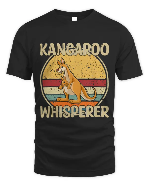 Funny Retro Kangaroo Whisperer