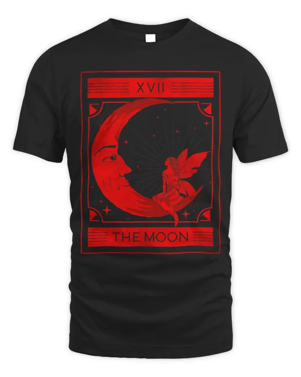 Fairycore Aesthetic Tarot Card The Moon Fairy Soft Grunge