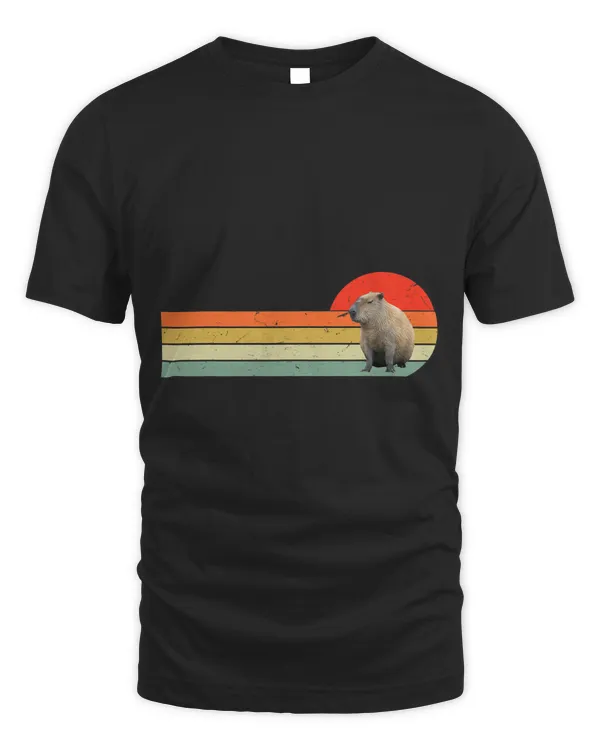 Fanny Capybara Design Retro Sunset Vantage For Men Women