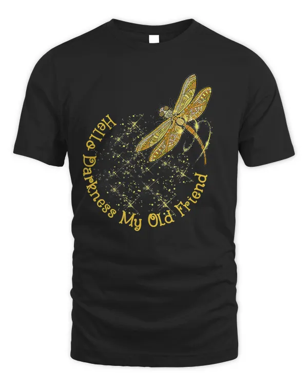 Crescent Moon Dragonfly Hello Darkness My Old Friend