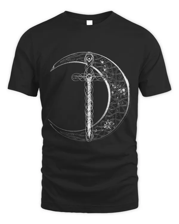 Fantasy Celtic Moon and Sword 1