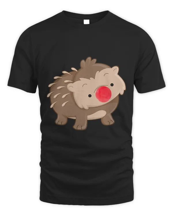 Boys Girls Hedgehog Anime Character Red Nose Cute Animal