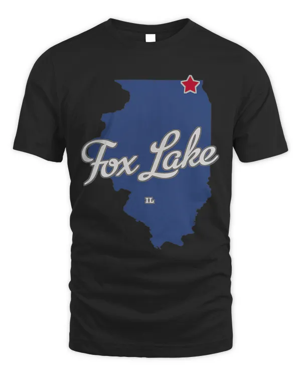Fox Lake Illinois IL Map