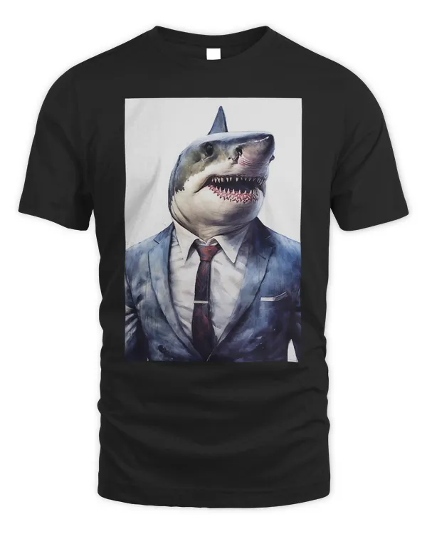 Business Shark Greed Money Corporations Great White Shark