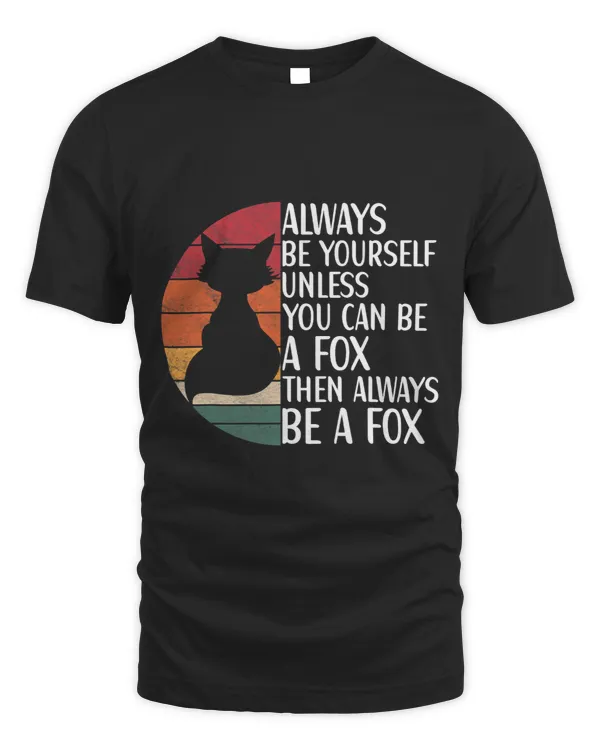 Fox Vintage Retro Clothes For Men Women Toddler
