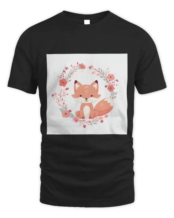 Foxylicious Florals Fox Japan Unique Charm
