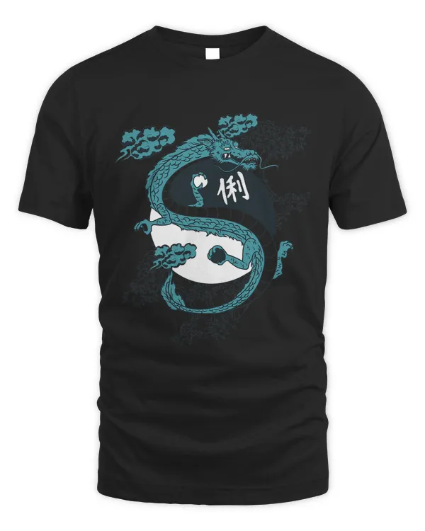 ancient mythical dragon Chinese lizard duality