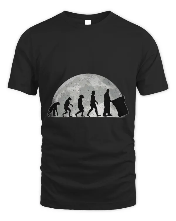 Garbage man Evolution Moon Garbage collection City cleaning