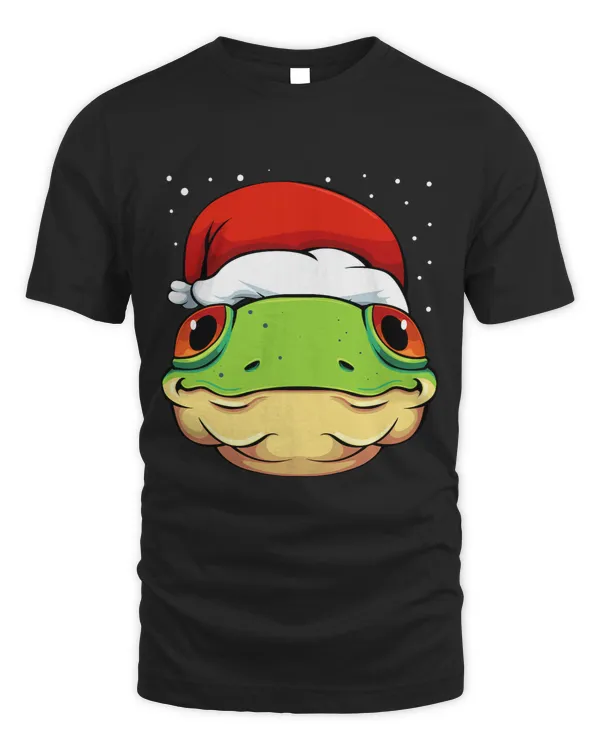 Frog Santa Hat Christmas Pajama Cute Animal XMas