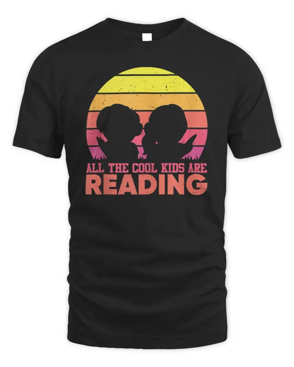 All The Cool Kids Are Reading Gift Funny Re