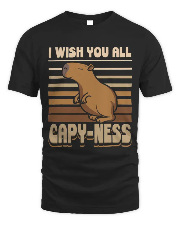 I Wish You All Capyness Cute Capybara