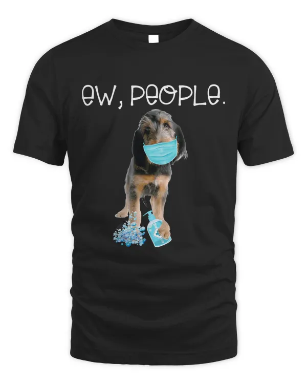 Dog Otterhound Ew People Dog Wearing A Face Mask