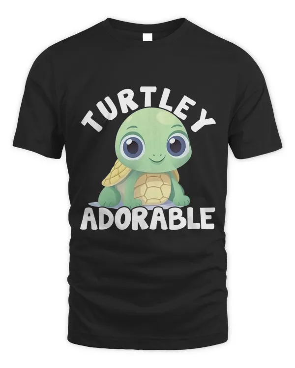 Cute Turtle For Kids Turtley Adorable Tortoise Girls Boys