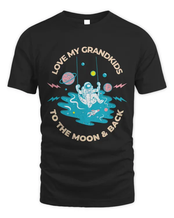 Love My Grandkids To The Moon And Back Grandmom