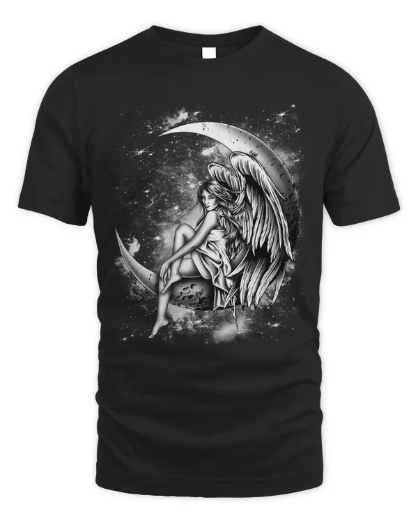 Angel in the Moon Hard Rock Metal Clothing