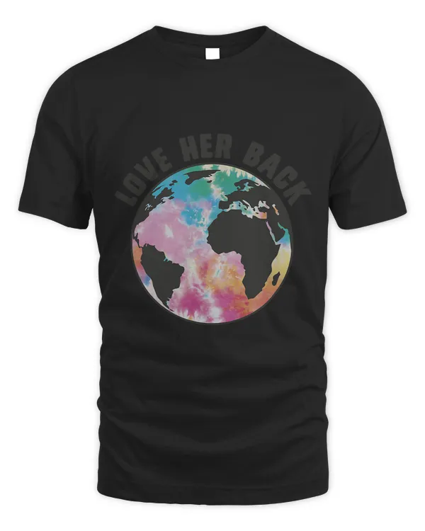 Fifth Sun Love Her Back TieDye Earth Portrait