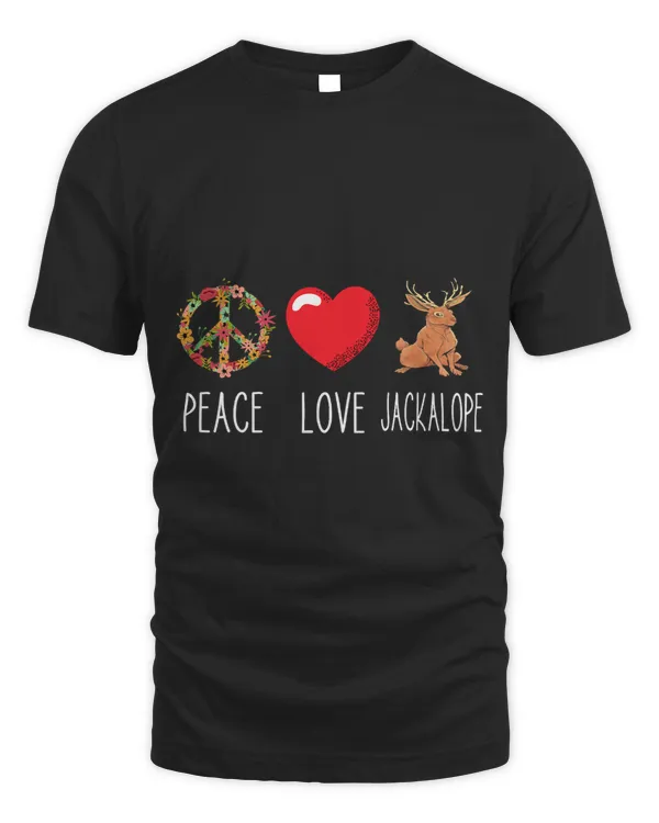 Jackalope Cryptozoology Love Peace Cryptid Rabbit Jackrabbit