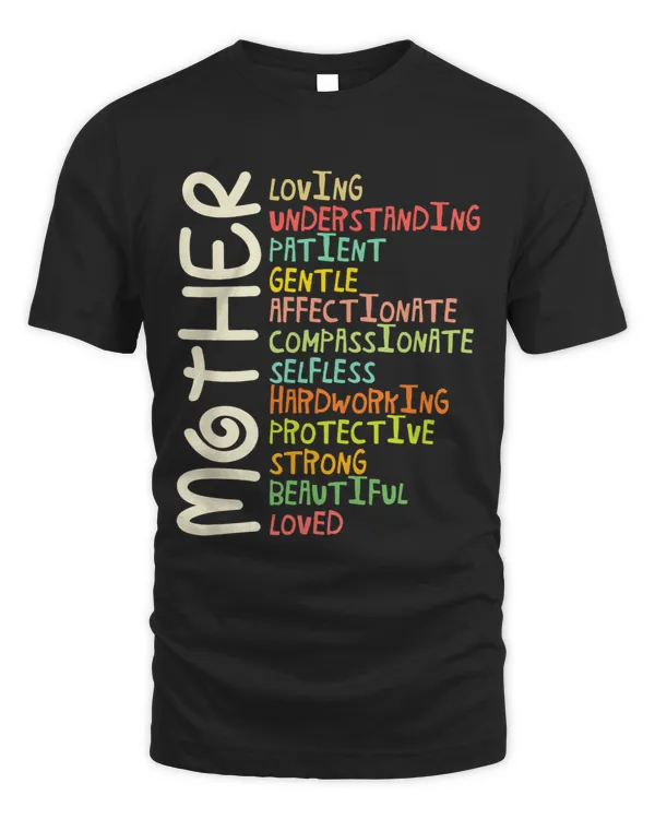 MOTHER Meaning Shirt I Love Mom Mothers Day 3