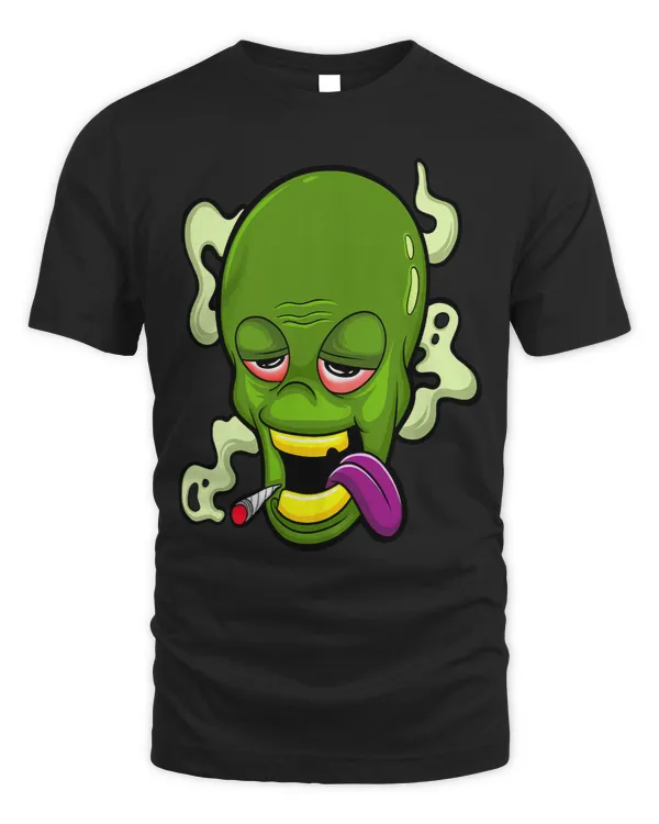Distant Beings And Weed Cartoon streetwear design clothing