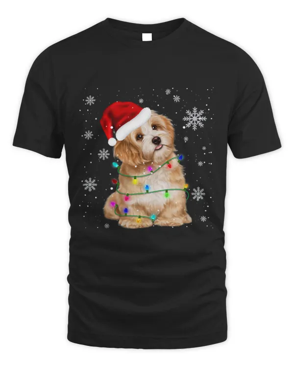 Dog Goldendoodle Tree Christmas Sweater Xmas Pet Dogs 21