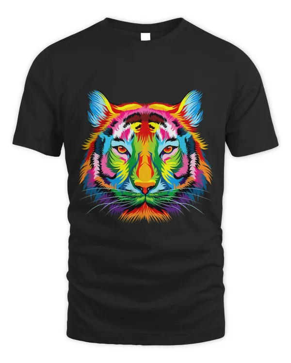 Colorful Tiger Head the Year of the Tiger Costume
